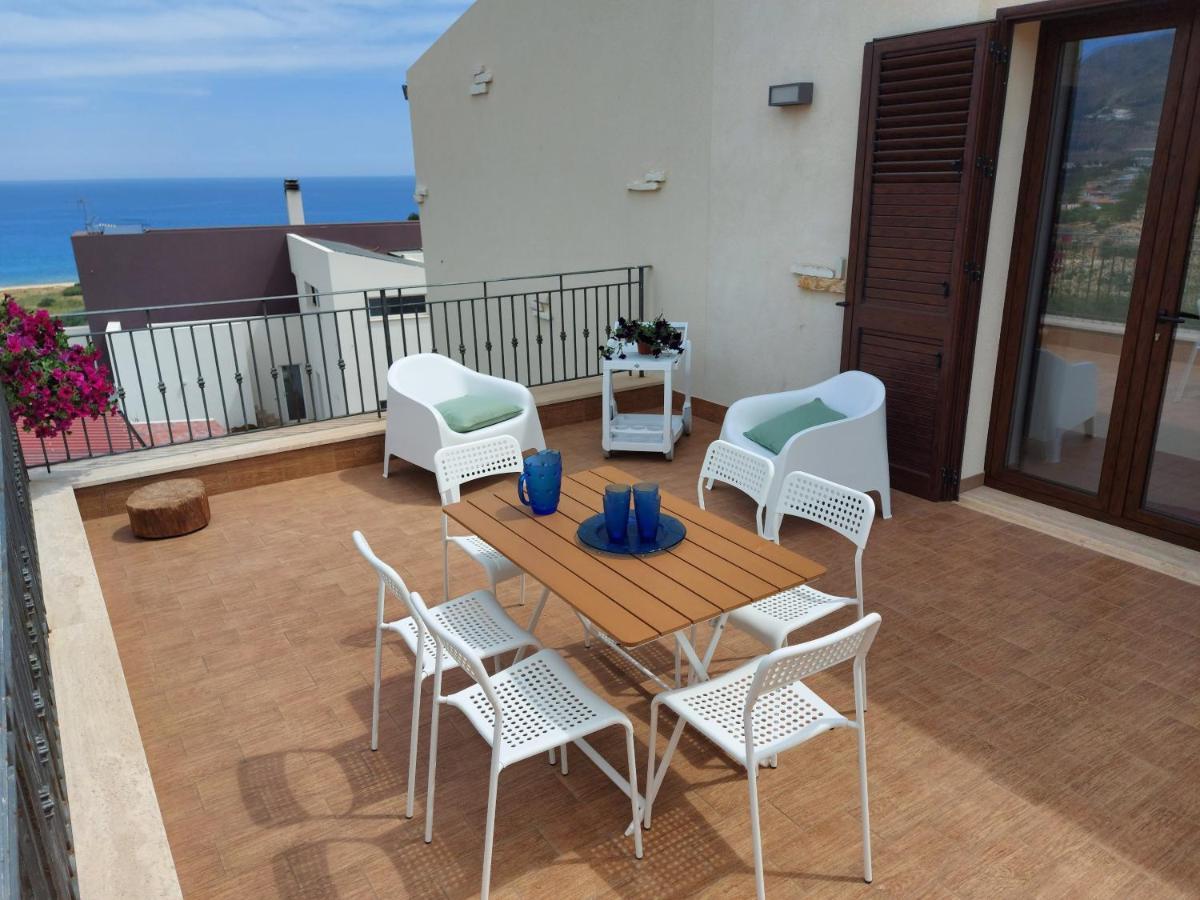 Вілла Terrazza Del Golfo Кастелламмаре-дель-Гольфо Екстер'єр фото