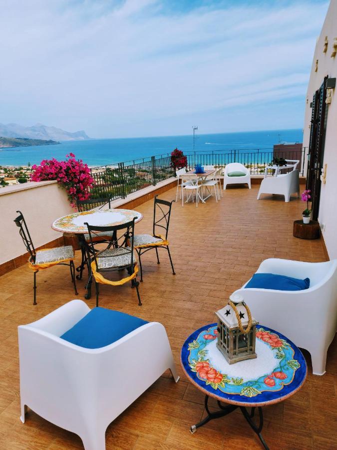 Вілла Terrazza Del Golfo Кастелламмаре-дель-Гольфо Екстер'єр фото