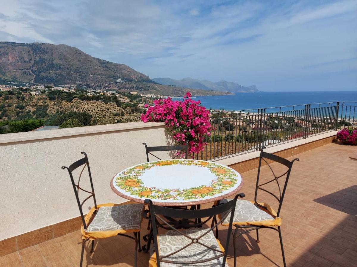 Вілла Terrazza Del Golfo Кастелламмаре-дель-Гольфо Екстер'єр фото