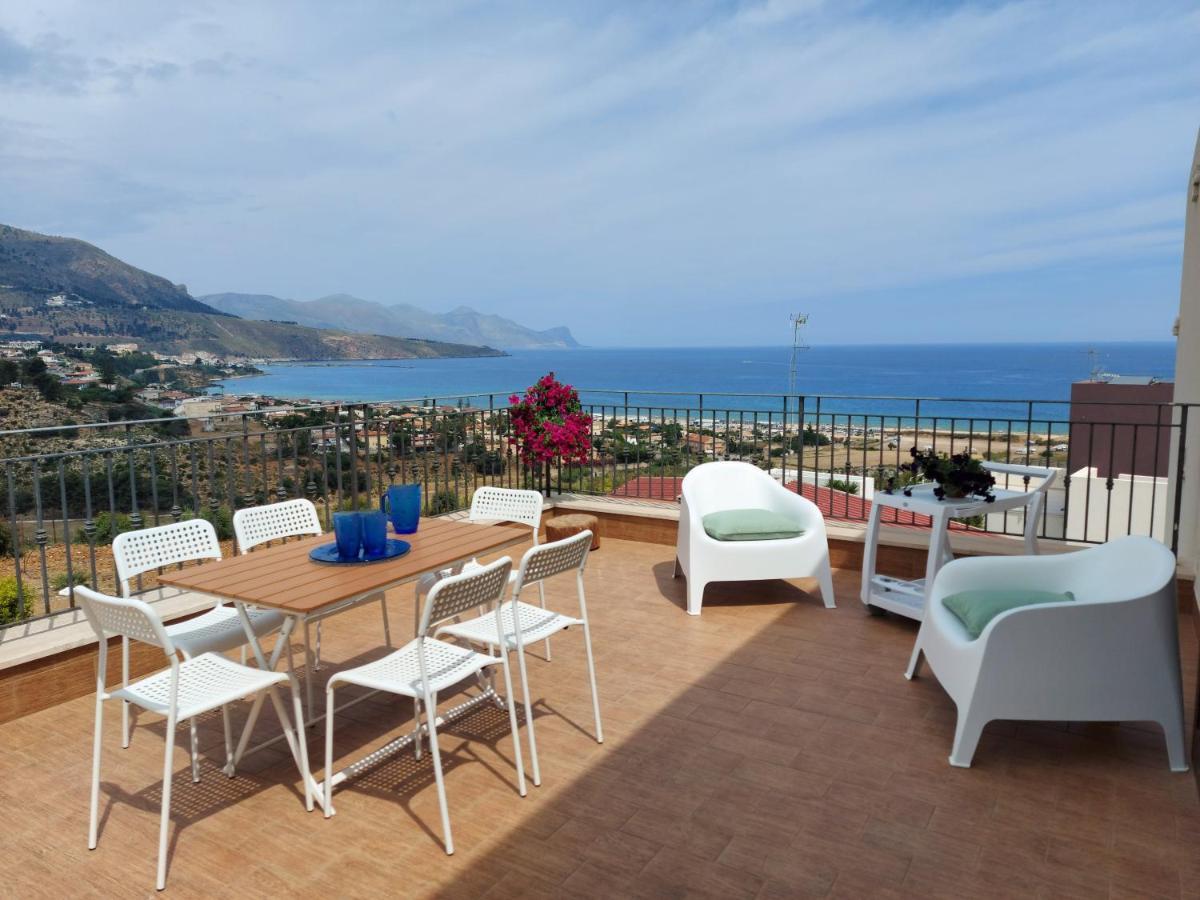 Вілла Terrazza Del Golfo Кастелламмаре-дель-Гольфо Екстер'єр фото
